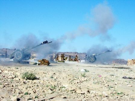 القوات المسلحة والأمن تدمر عددا من أوكار عناصر الإرهاب  والتخريب